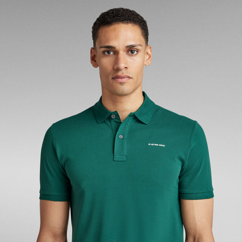 G-STAR® Oluv Slim Poloshirt Grün