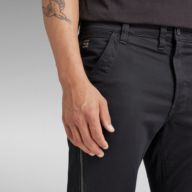 Citishield 3D Cargo Slim Tapered Pants | Black | G-Star RAW® US