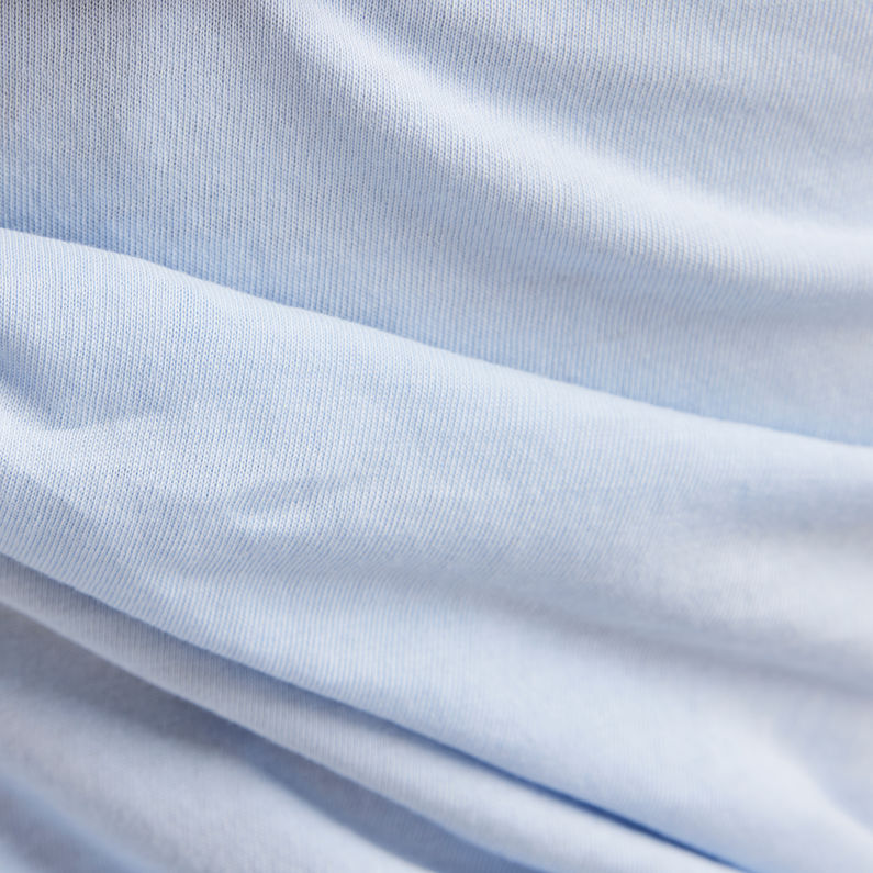 G-Star RAW® Camiseta Eyben Slim V-Neck Azul claro