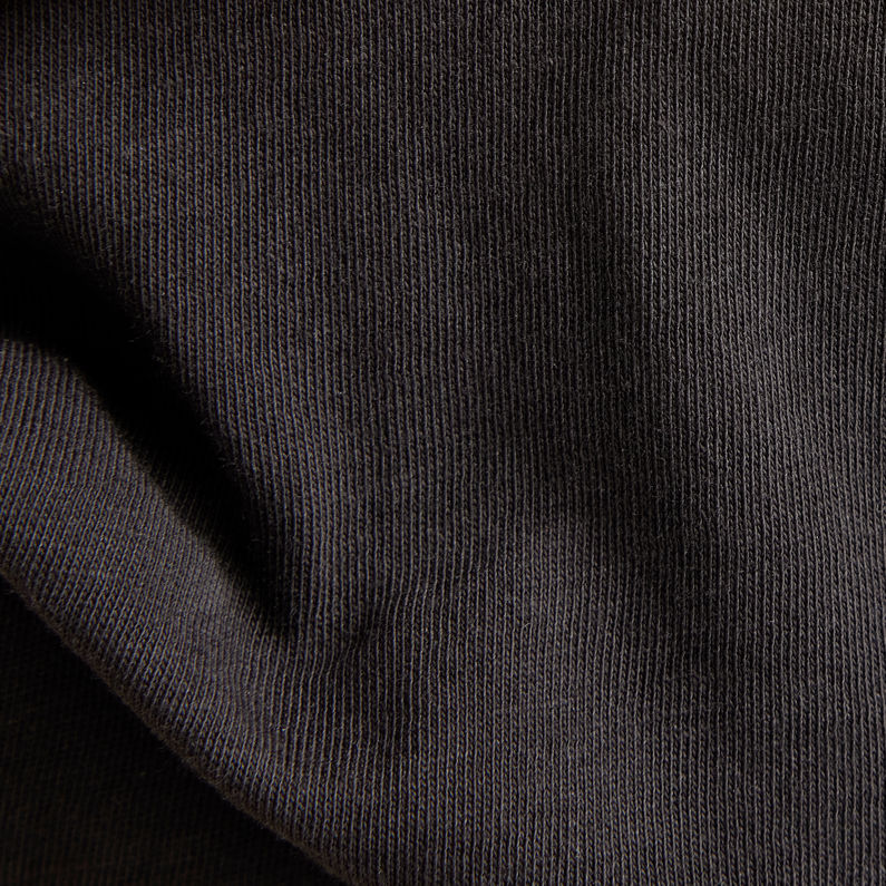 G-Star RAW® Camiseta Eyben Slim V-Neck Negro