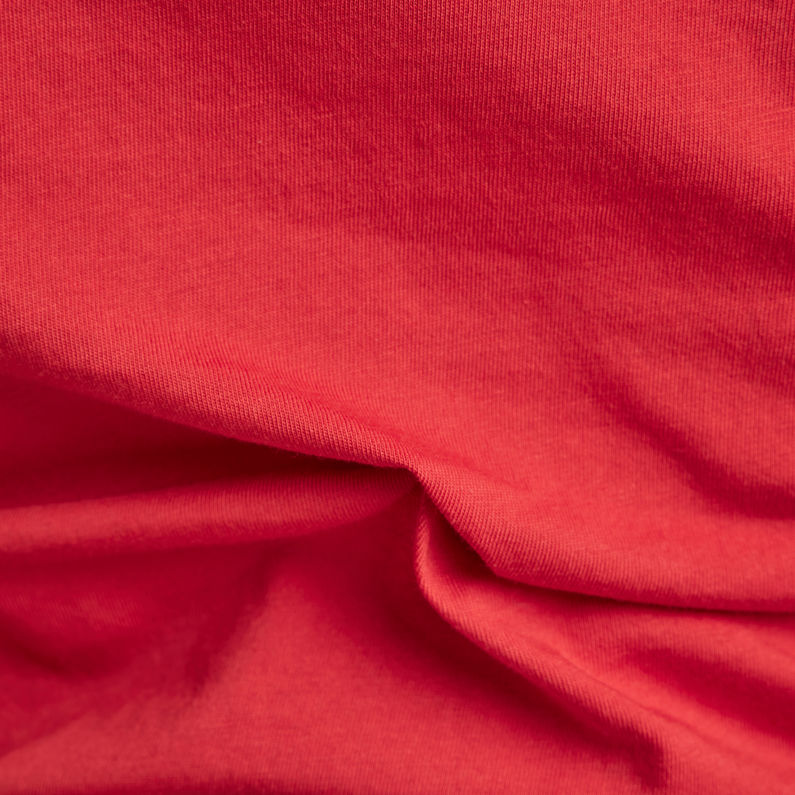 G-STAR® Eyben Slim V-Hals T-Shirt Rood