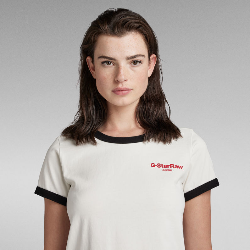 G-STAR® Cropped Baby Brother Ringer Meerkleurig