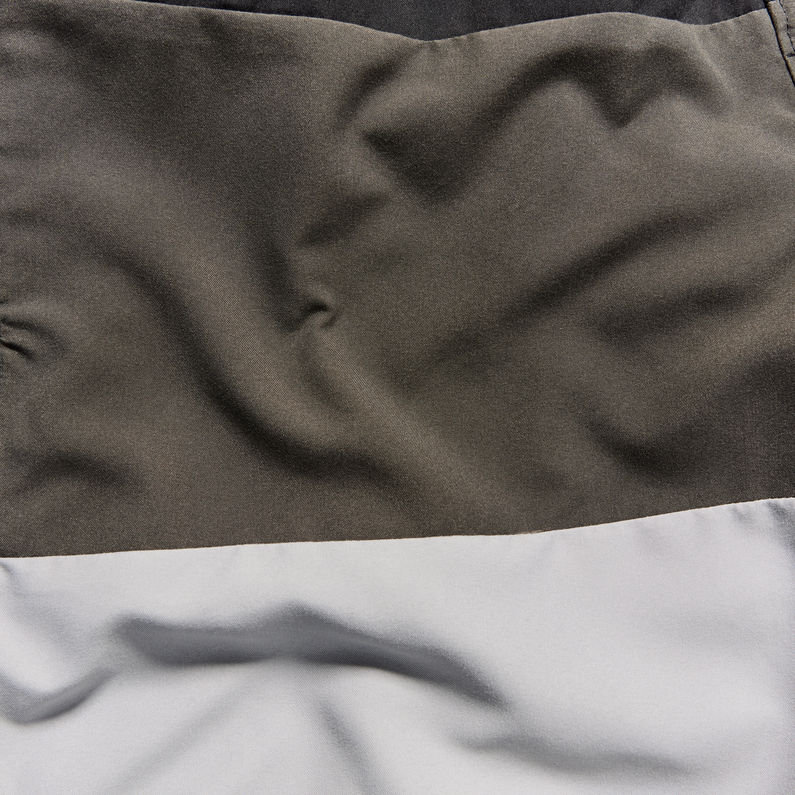 G-STAR® Dirik Color Block Swim Shorts Black fabric shot