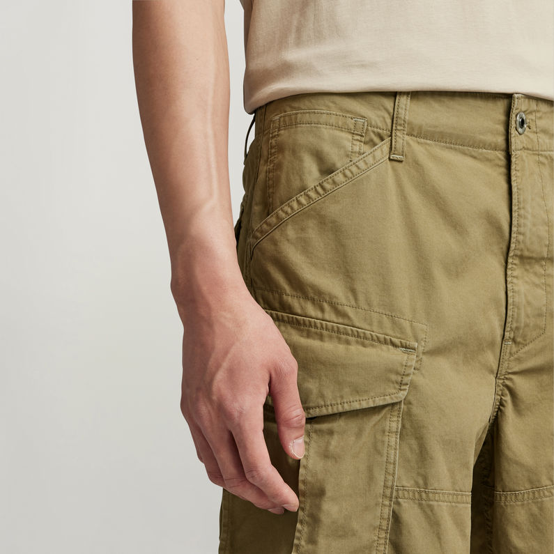 Rovic Zip Relaxed Shorts | Green | G-Star RAW® ZA