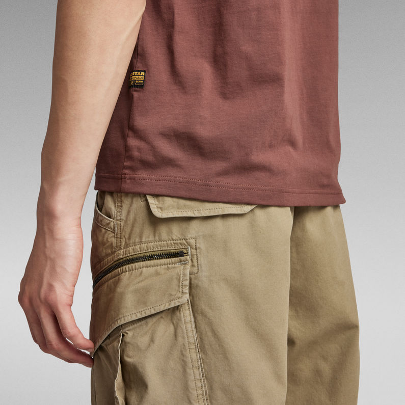 G-STAR® Base-S V-Hals T-Shirt Bruin