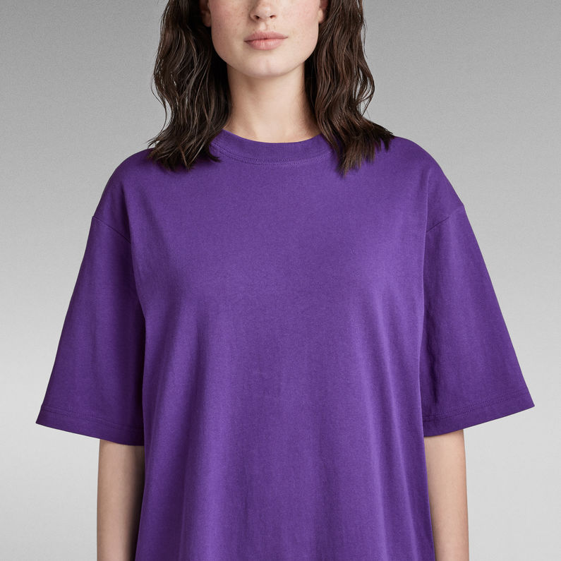 G-STAR® Boxy U Tee Dress Purple