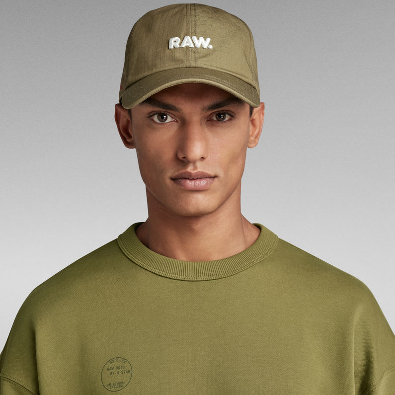 G-STAR® Irregular Graphics Loose Sweater Green