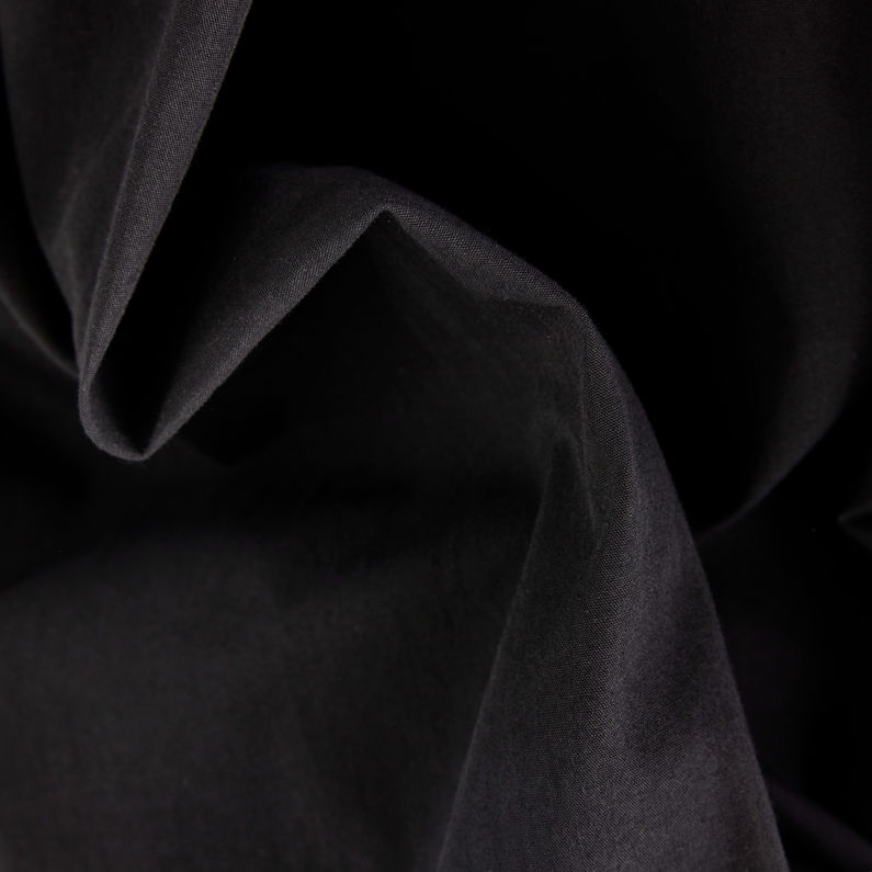 g-star-raw-fabric-mix-loose-hoodie-dress-black