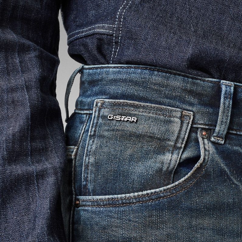 G-Star RAW® Stringfield Ultra High Skinny Jeans Donkerblauw