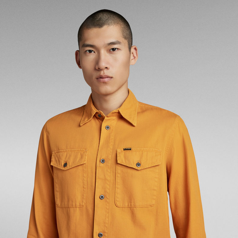 G-STAR® Camisa Marine Slim Amarillo