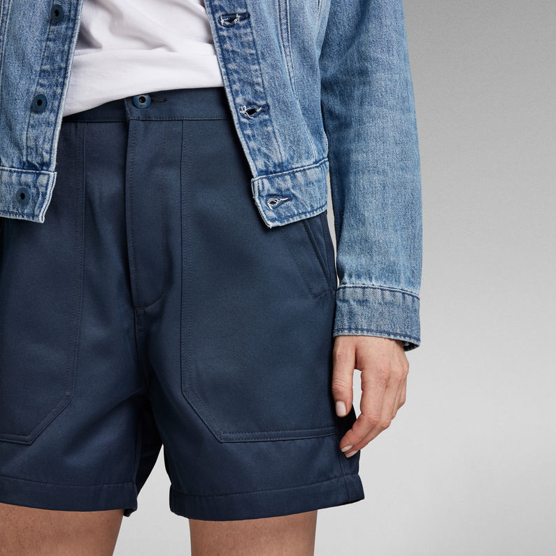 G-STAR® 3D Fatigue Shorts Dunkelblau