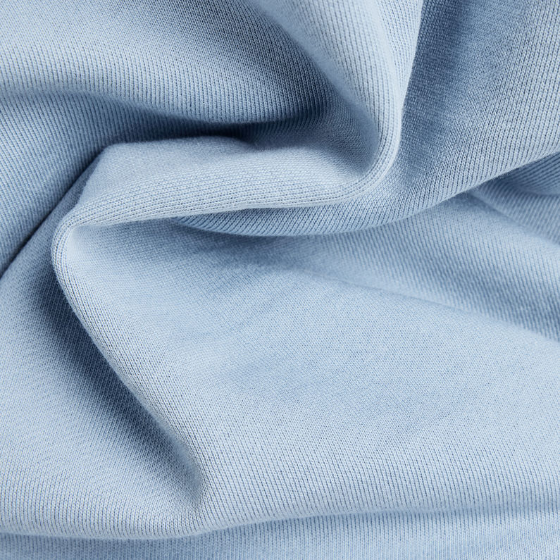 G-STAR® Sweat Irregular Graphics Loose Bleu clair