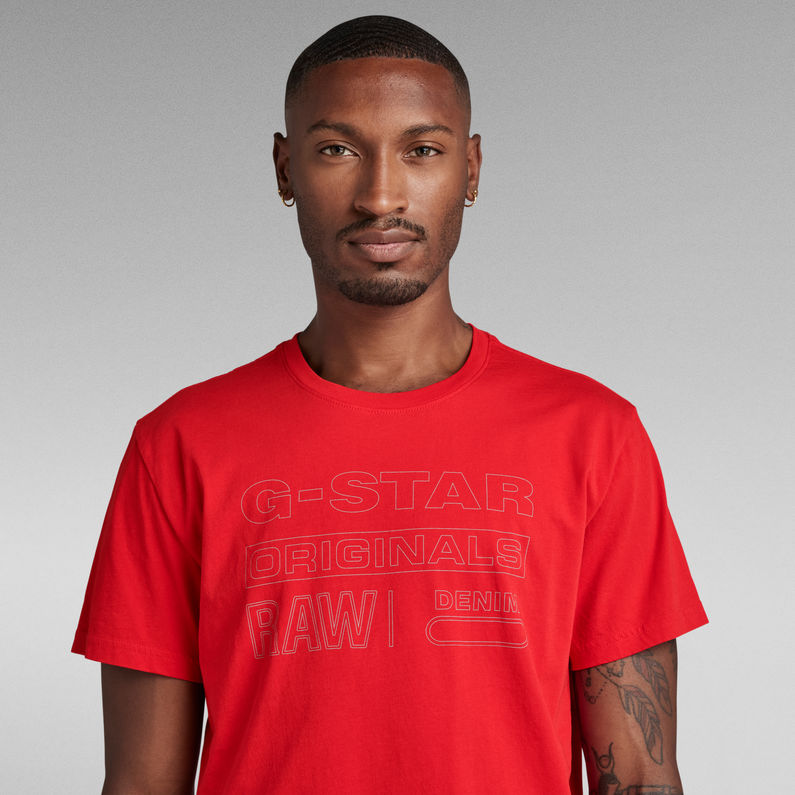 G-STAR® Originals T-Shirt Red