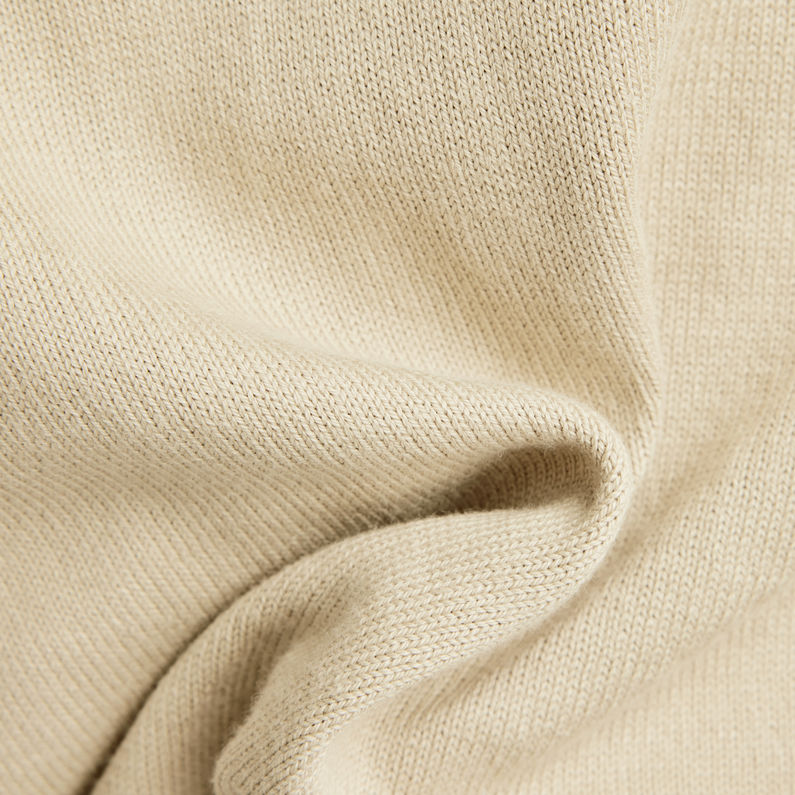 G-STAR® Gebreide Coltrui Premium Core Beige