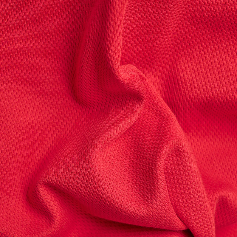 G-STAR® 5XL RAW. Tight Mock V-Neck T-Shirt Rot