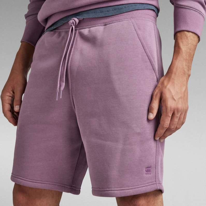 G-STAR® Shorts deportivos Premium Core Morado