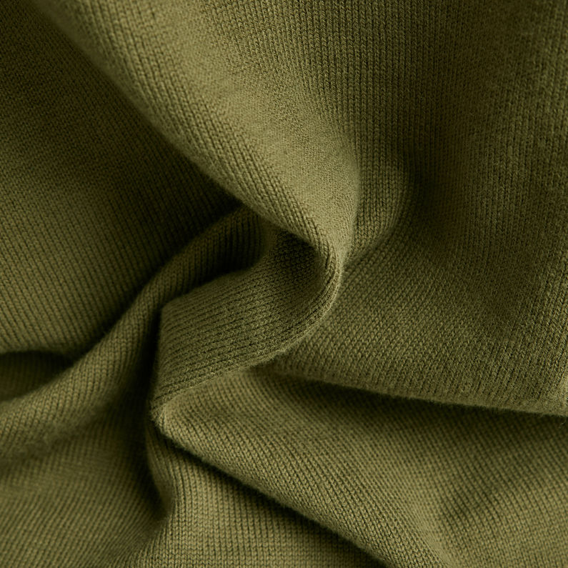 G-STAR® Premium Core Turtle Neck Knitted Sweater Green