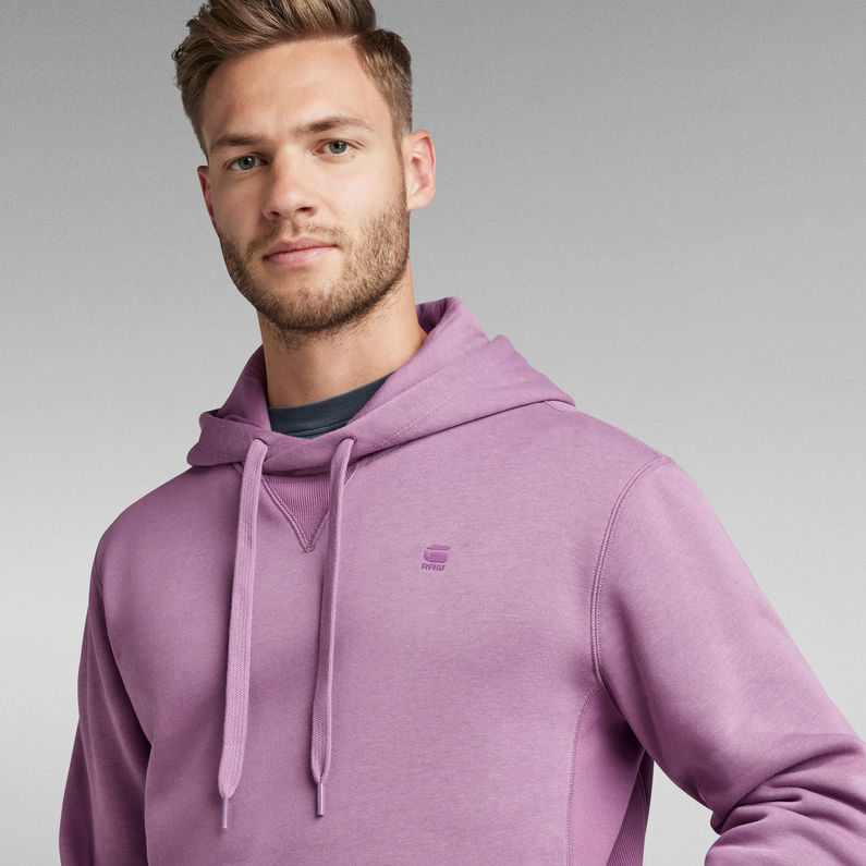 G-STAR® Premium Core Hoodie Lila