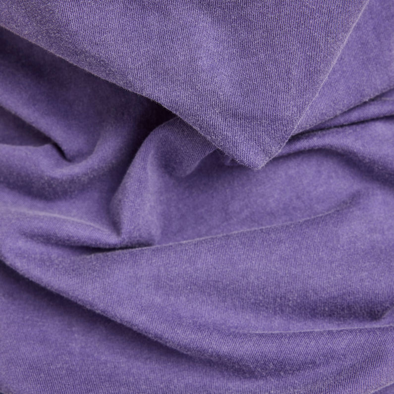 G-STAR® Eyben Slim V-Neck Top Lila