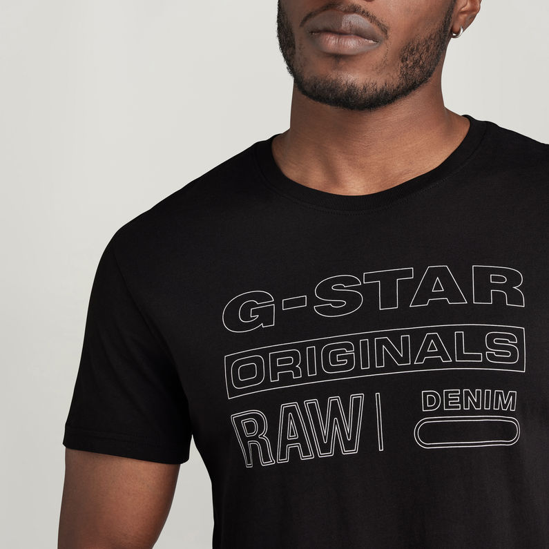G-Star RAW® Originals T-Shirt Black