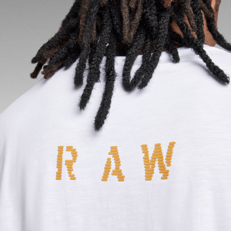G-Star RAW® Back Graphic Boxy T-Shirt Weiß