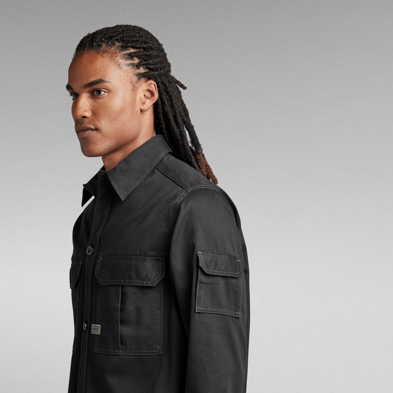 G-STAR® 2 Pocket Relaxed Shirt Zwart
