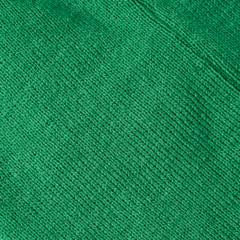 G-Star RAW® Effo Long Beanie Grün fabric shot