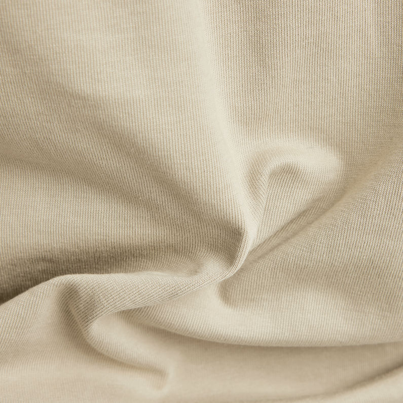 G-STAR® T-shirt Irregular Graphics Loose Beige