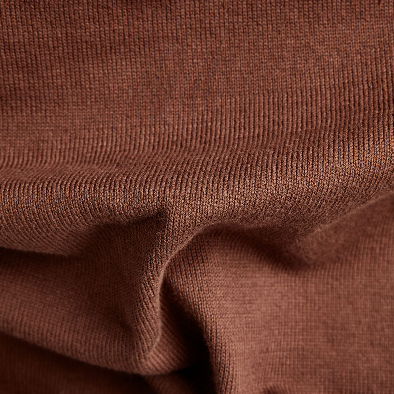 G-STAR® Premium Core Knitted Sweater Brown