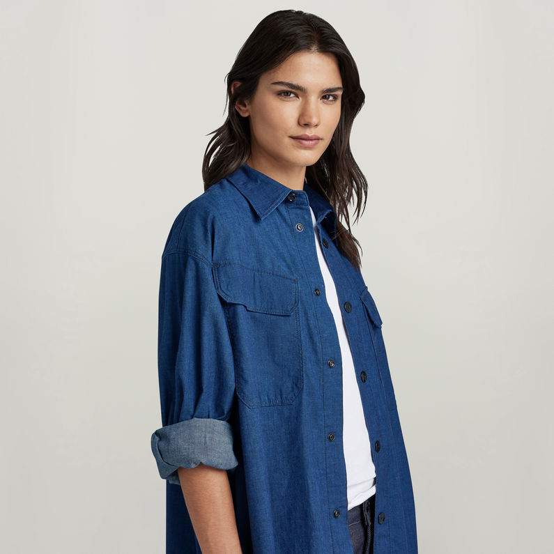 g-star-raw-oversized-flap-pocket-shirt-evergreen-dark-blue