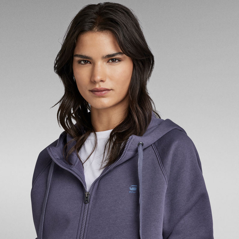 g-star-raw-premium-core-21-zip-thru-hoodie-purple