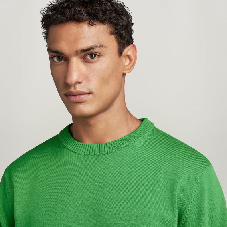 G-Star RAW® Essential Performance Knitted Pullover Grün