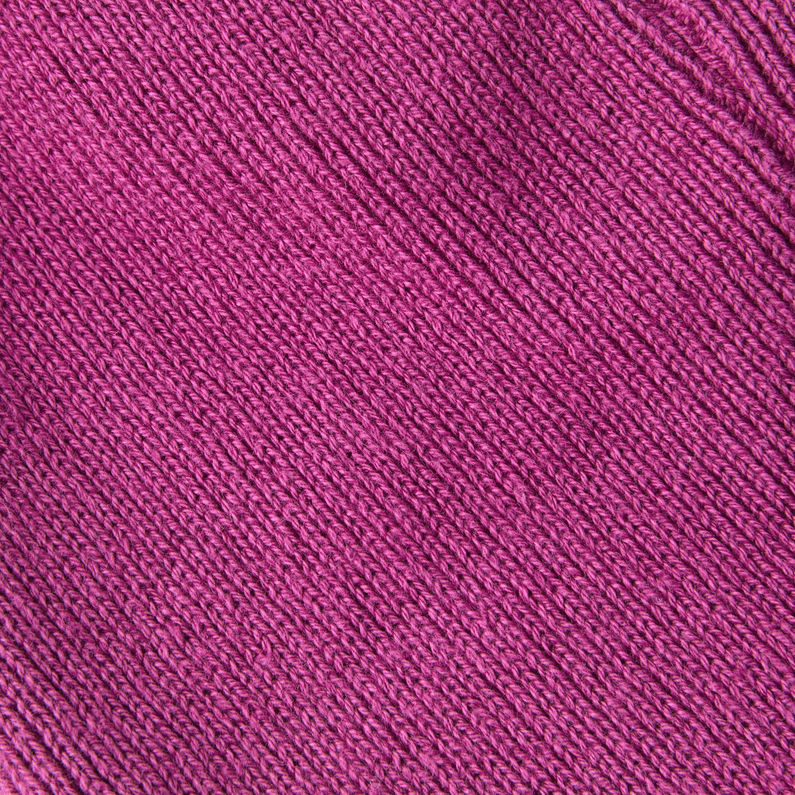 G-STAR® Effo RAW Long Beanie Roze fabric shot