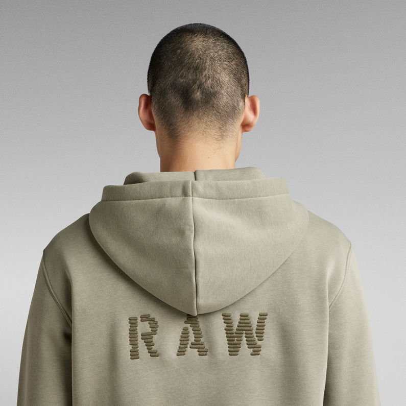 G-STAR® Raw Embro Hooded Sweatshirt Grün