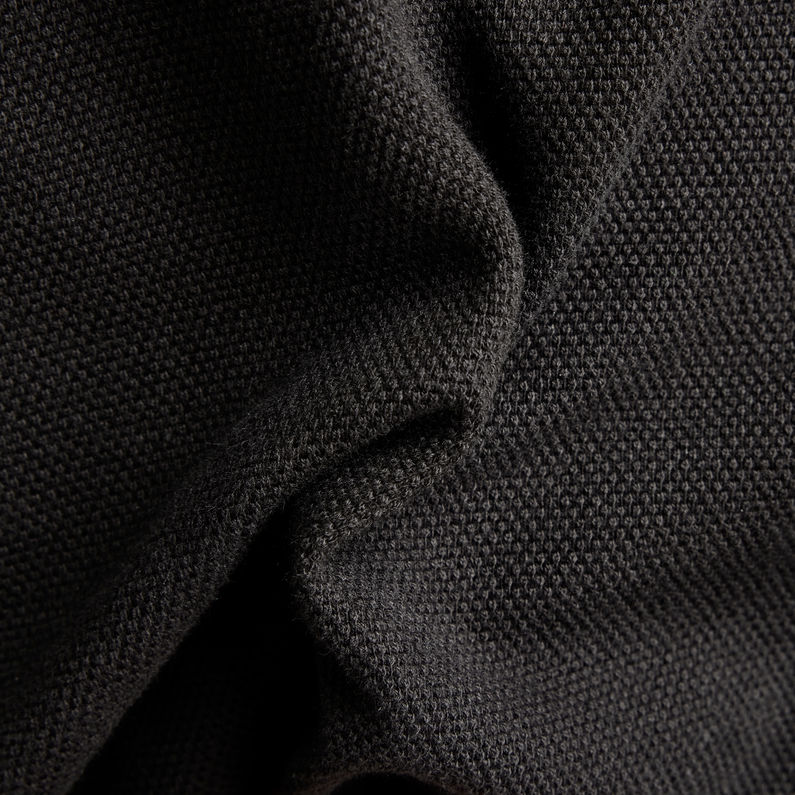 G-STAR® Polo Essential Long Sleeve Noir