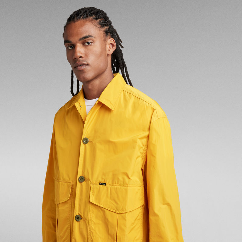 G-Star RAW® Oversized Camp Overshirt Yellow