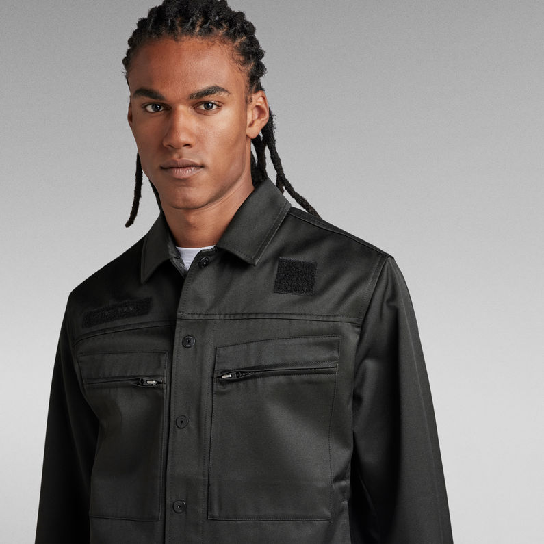 Rf Service Overshirt | Zwart | G-Star Raw® Nl