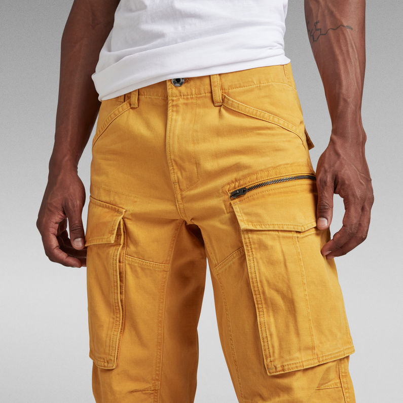 G-Star RAW® Rovic Zip 3D Regular Tapered Pants Yellow