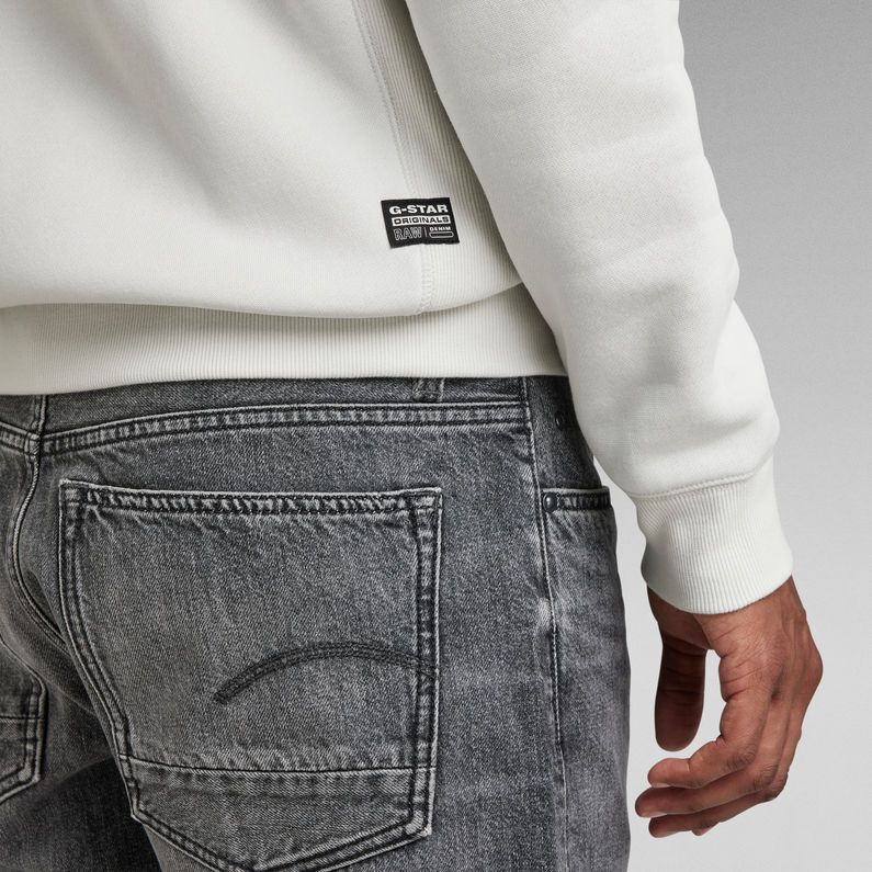G-STAR® Premium Core Hooded Zip Sweater Grey