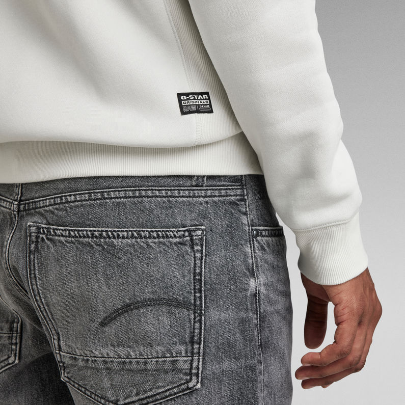 Premium Core Grey Hooded | G-Star TH Zip RAW® | Sweater