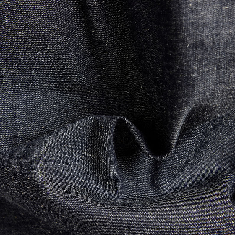 G-STAR® Spijkerjurk Korte Mouw Donkerblauw