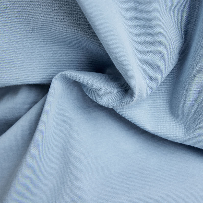 G-STAR® T-shirt Applique Multi Technique Bleu clair