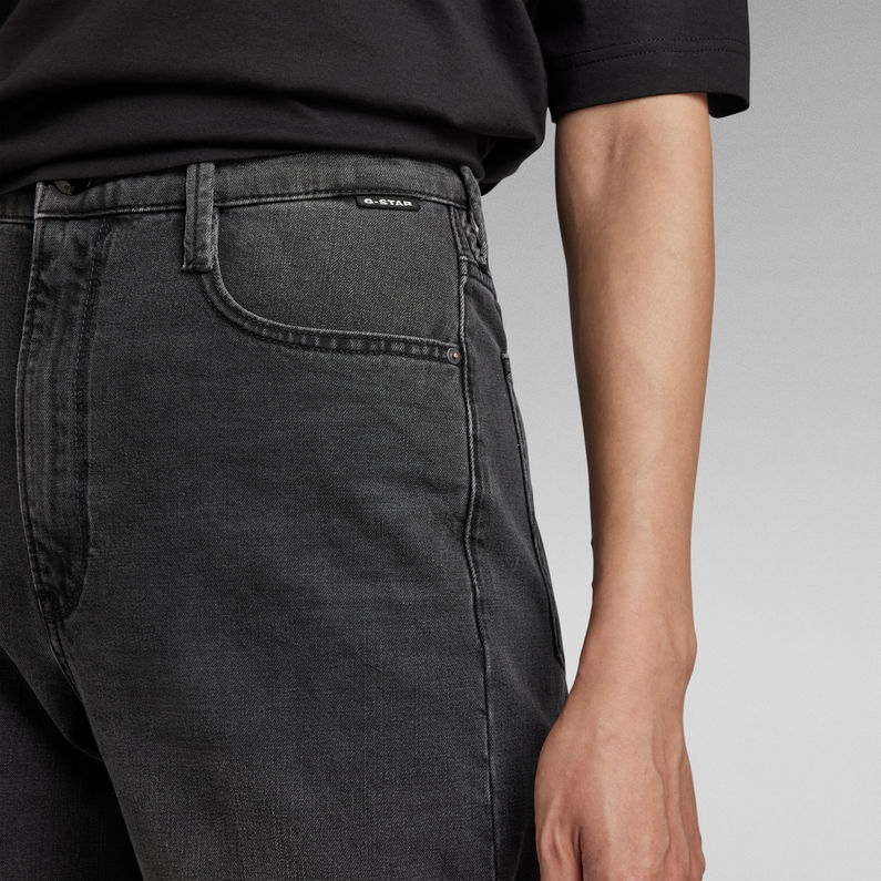 G-STAR® Jeans Deck Ultra High Wide Leg Negro