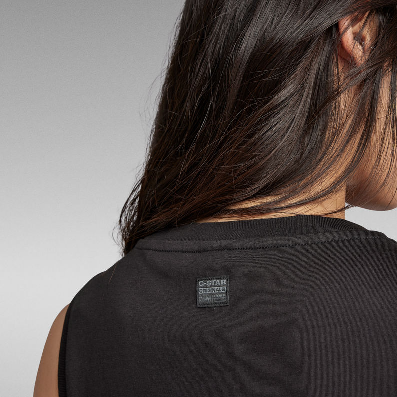 G-STAR® Haut V-Neck Cut & Sewn Noir