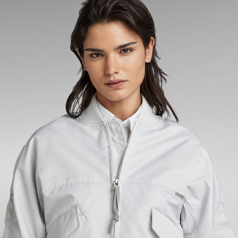 G-STAR® Padded Bomberjacke Grau