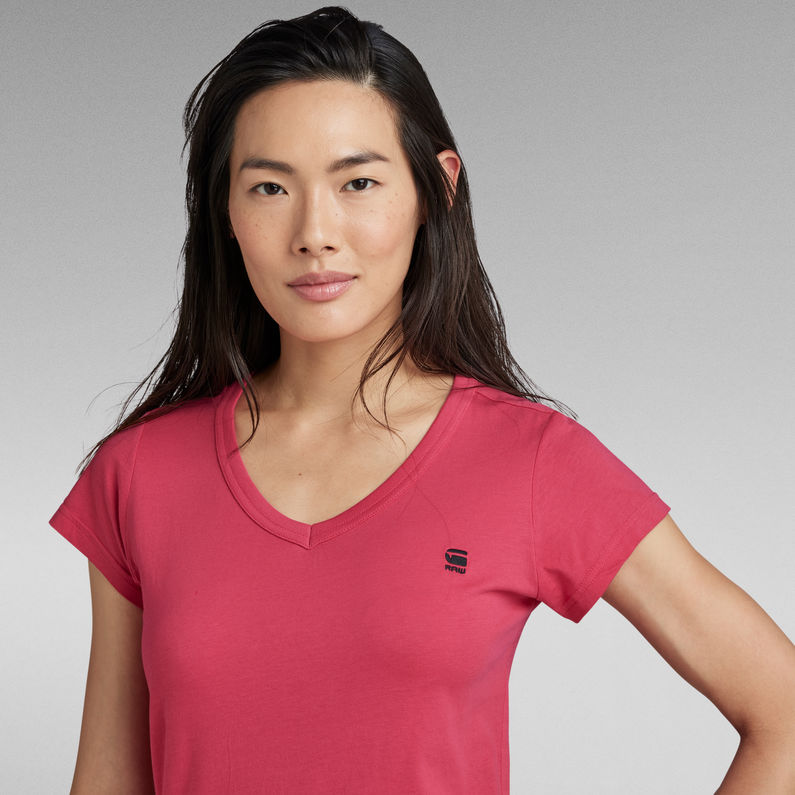 G-STAR® Haut Eyben Slim V-Neck Rose