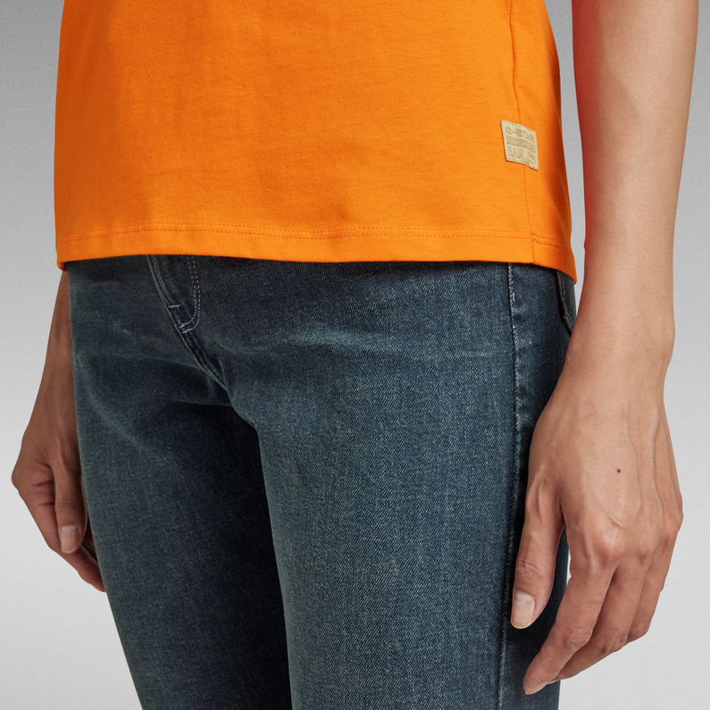 G-Star RAW® Logo Thistle Top Orange
