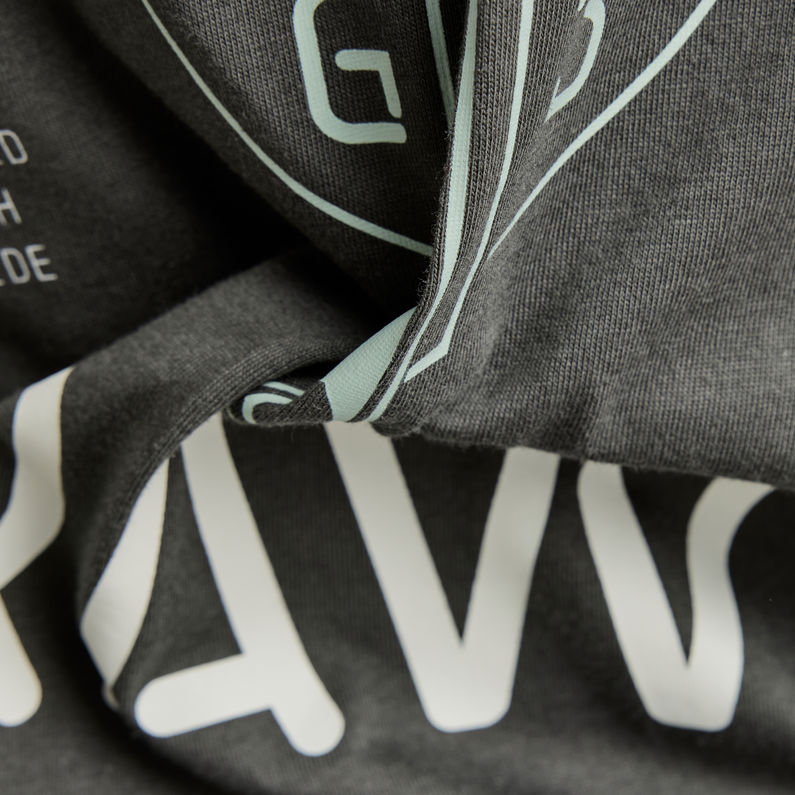 G-Star RAW® Firefly Backprint Loose T-Shirt Grey