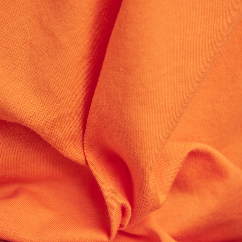 G-STAR® GS RAW Denim Logo T-Shirt Orange