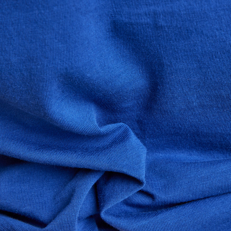 G-Star RAW® Camiseta Eyben Slim V-Neck Azul intermedio